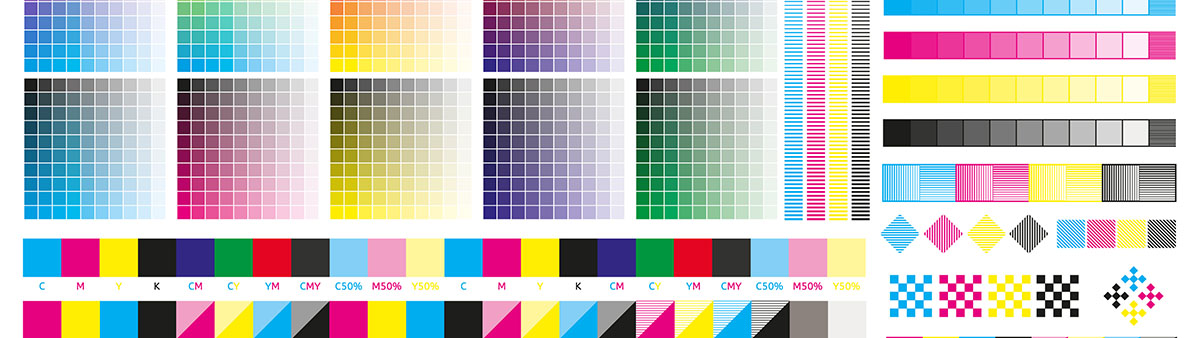 Color Cmyk Management Elements. Offset Print Registration Plates